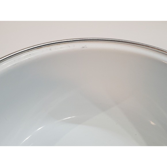 Vintage Enamelware Pots JPM Sweet Flower 80s Made In Spain Excellent - Picture 4 of 10